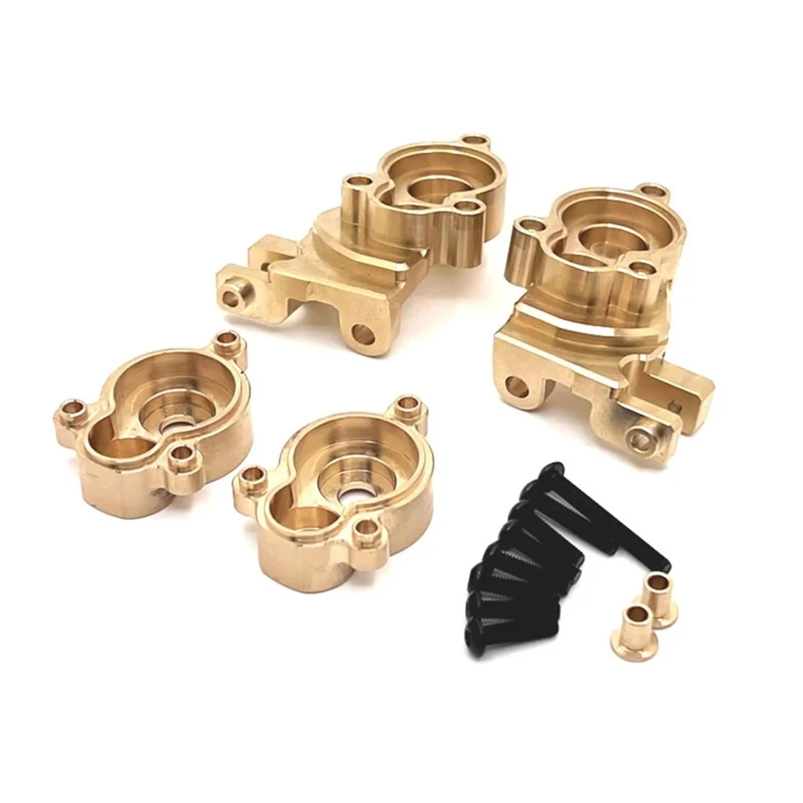 Für YK4106 YK4107 1/10 Fernbedienung Fahrzeug Messing Vorderachse Lenkung Tasse Getriebe Abdeckung Upgrade Teile RC Zubehör