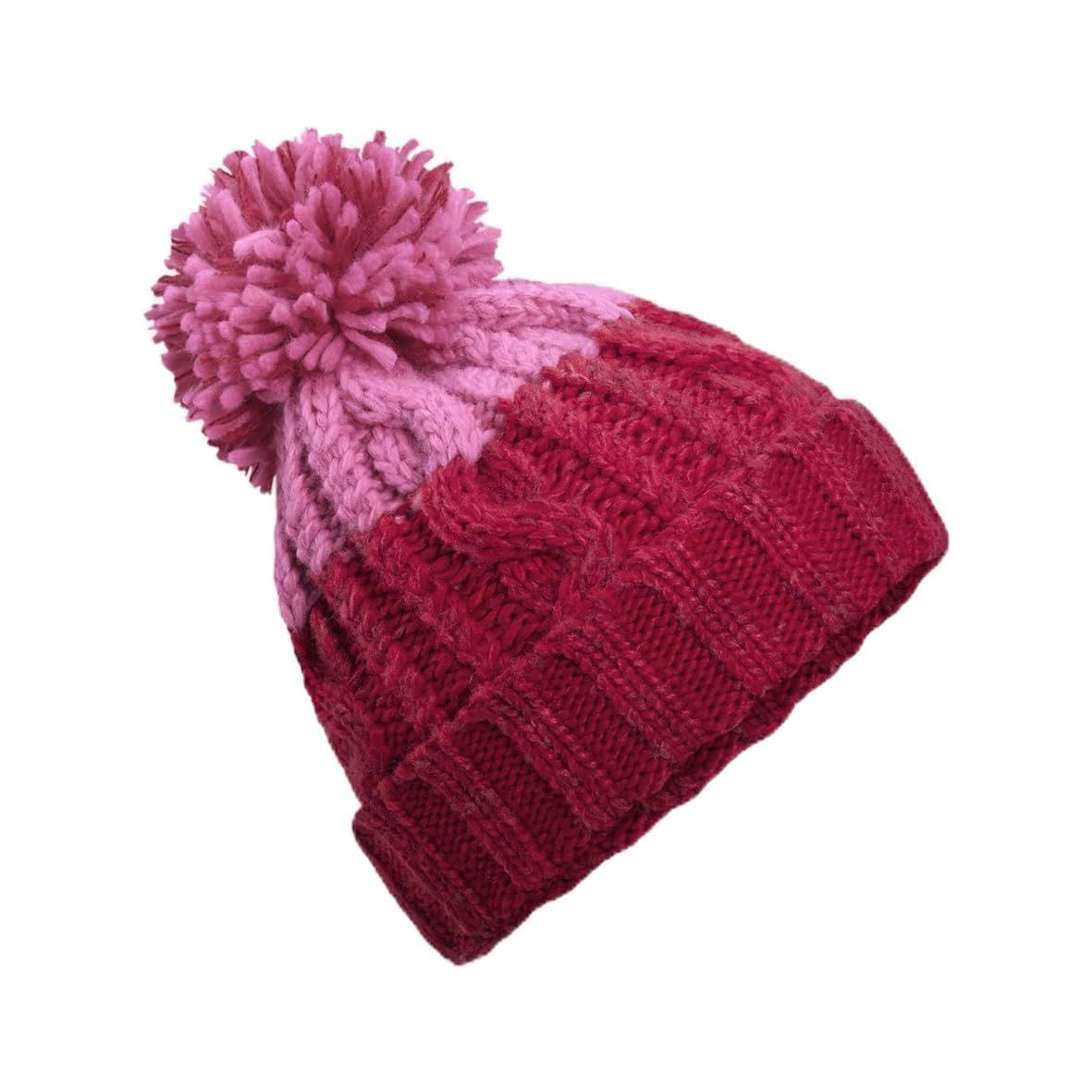 Beechfield - Apres Beanie Beanie with Luxury Pom Pom - Beanie Hat Men, Beanie Hats for Women, Winter Hat, Thermal Hat, Pom Pom Hat - 100% Soft Spun Acrylic