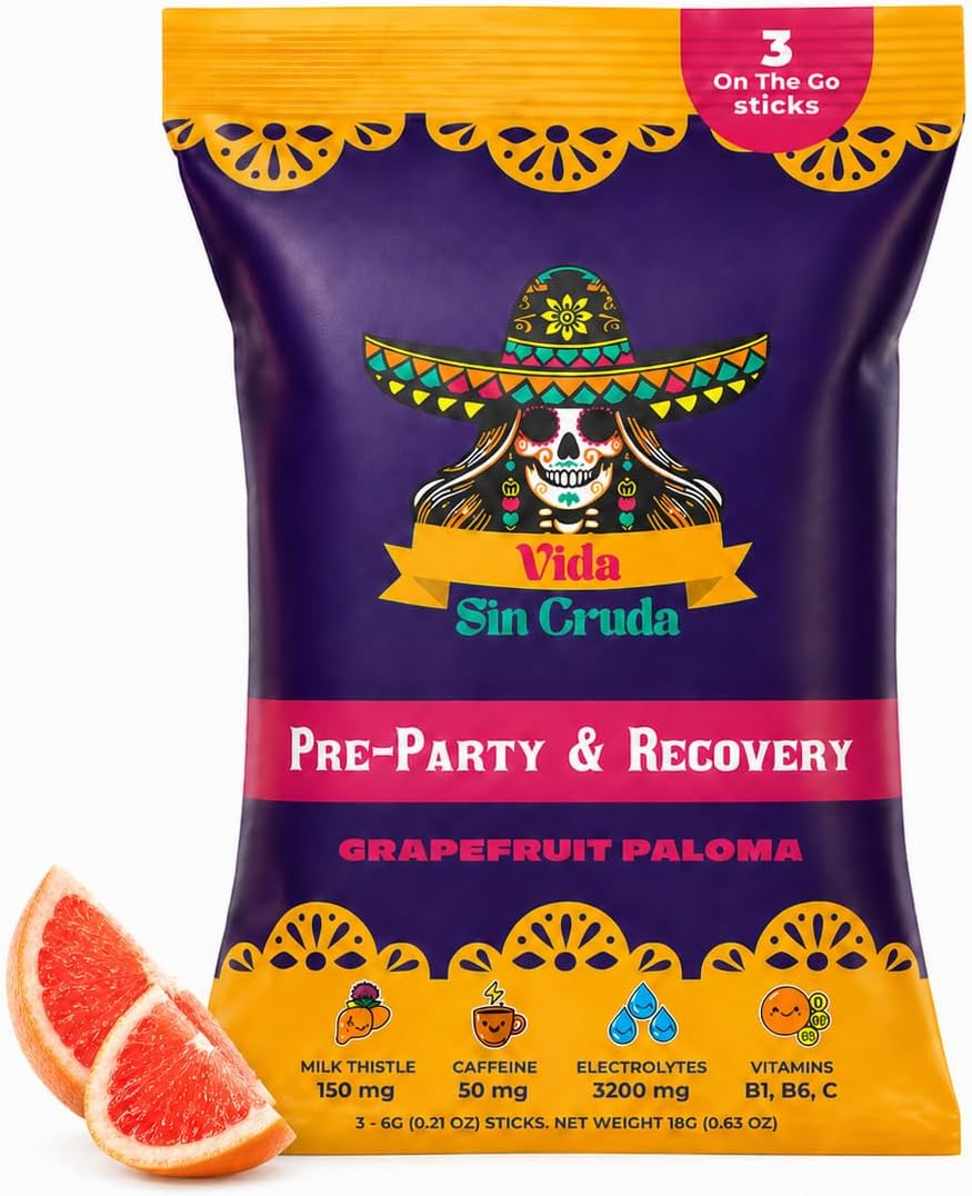 Electrolyte Powder Packets | Sugar Free Hydration Drink Mix | Grapefruit
