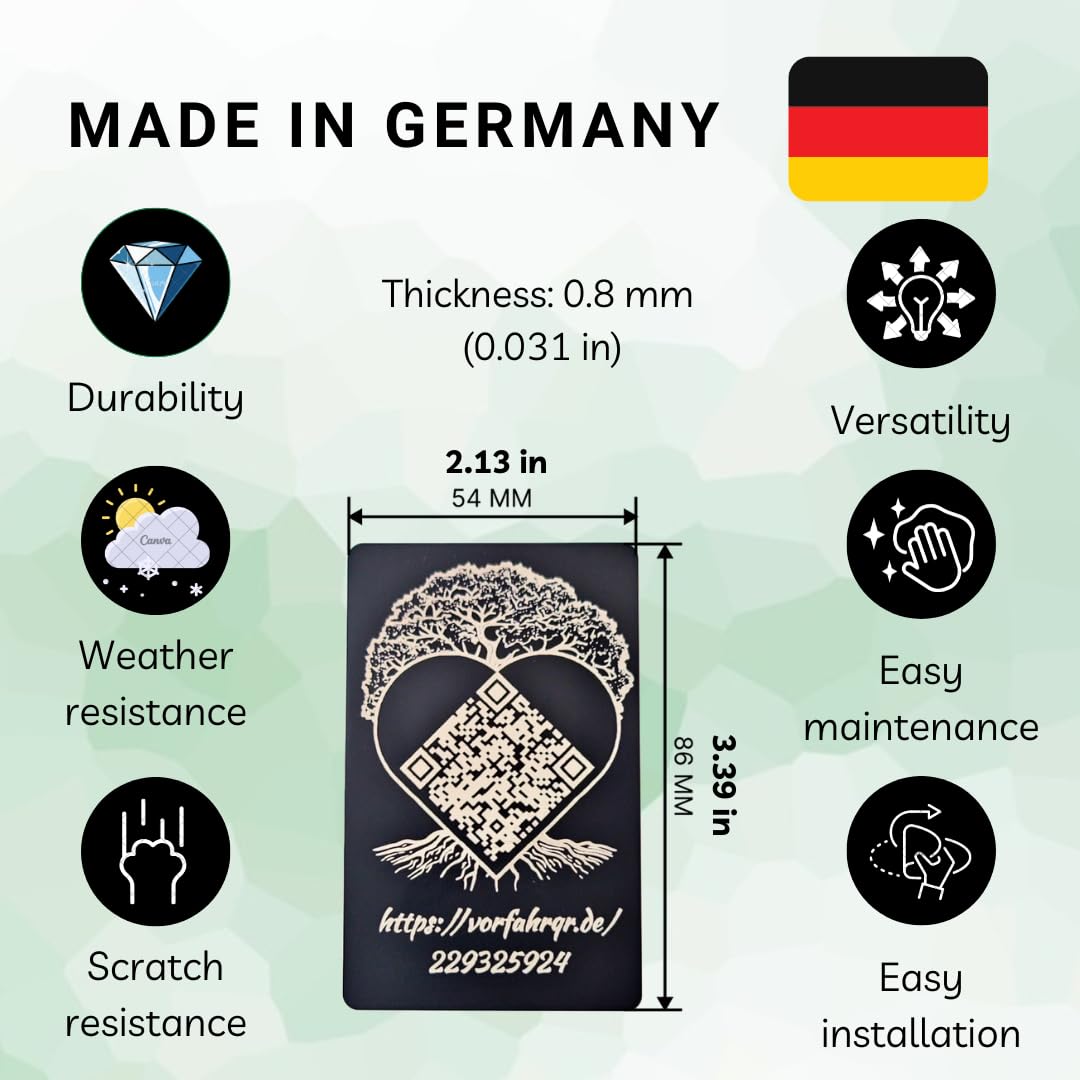 Legacy of Love Kit - Bewahren Sie Ihre Stimme, Liebe & Geschichte für immer | QR-Code für Grabsteine, KI-Biografie, Foto-Restaurierung, 30 Jahre Garantie