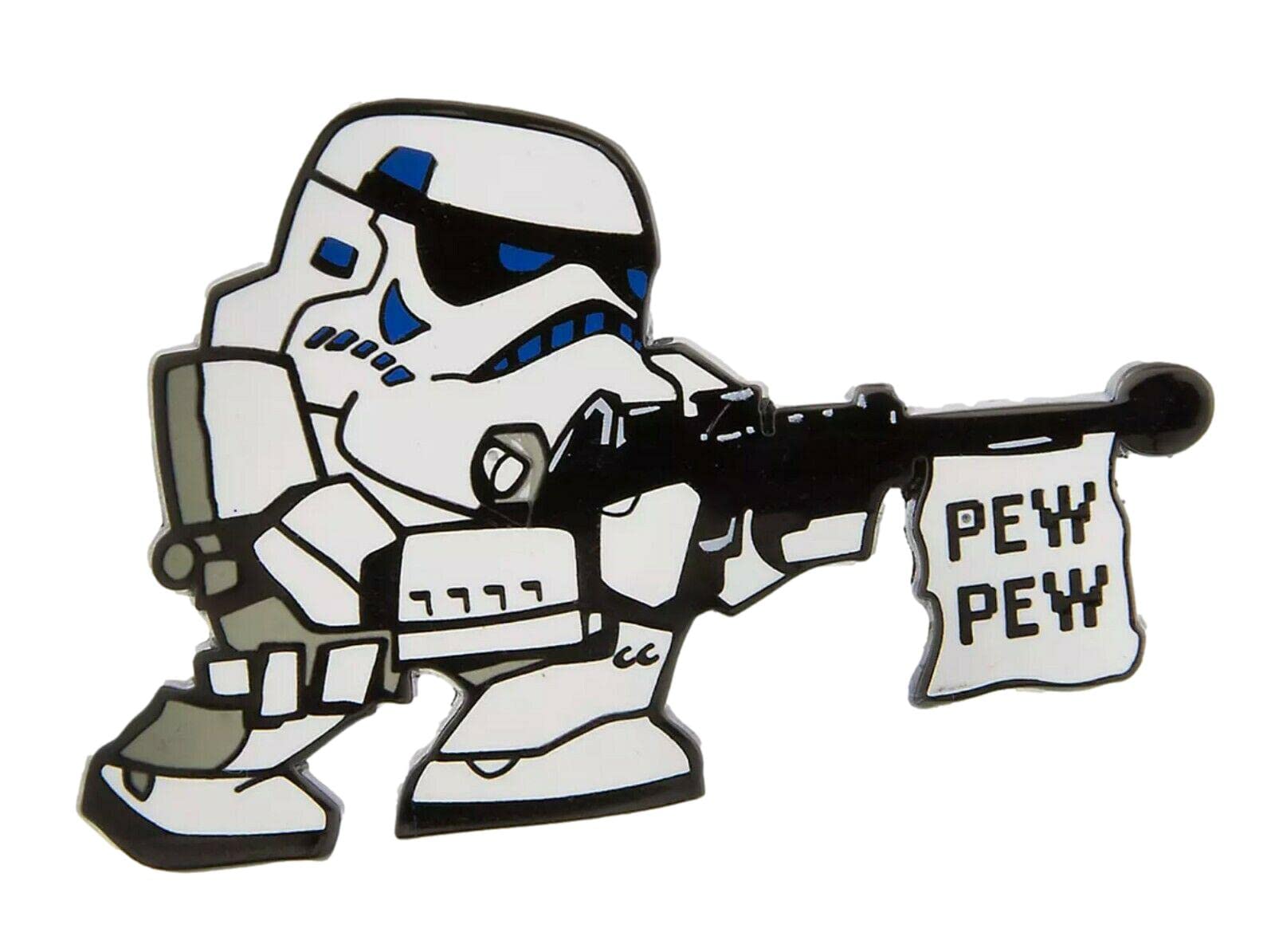 Amazon.com: Disney Pin Star Wars Stormtrooper – Pew Pew : Clothing ...