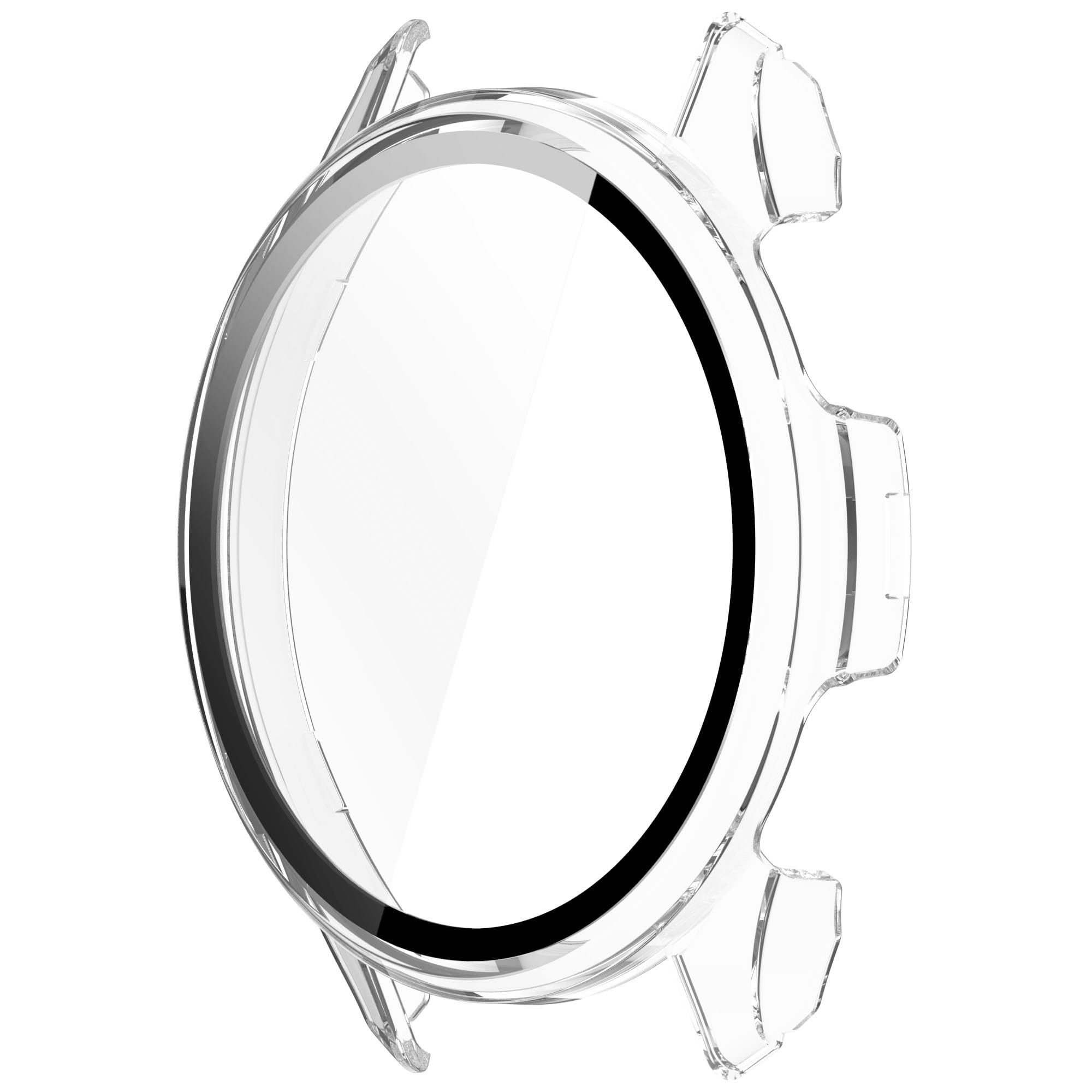 FTRONGRT Coque Compatible Avec Garmin Approach S50, PC + Film Trempé, Anti- Rayures Étui De Protection Tout Compris Compatible Avec Garmin Approach S50. Bleu D'encre