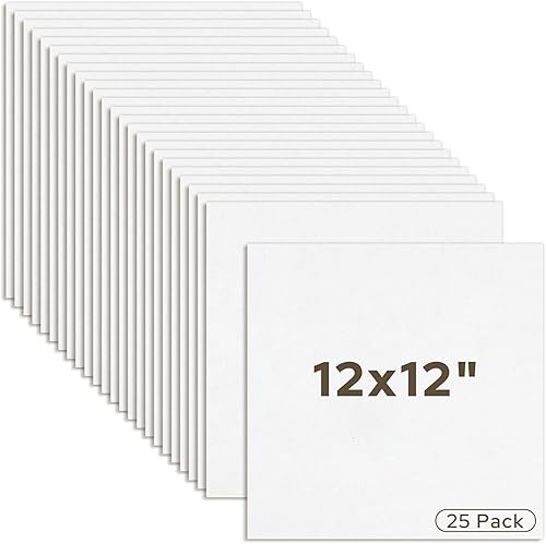 Miniatura 24 de Mat Board Center, paquete de 25 hojas de cartón corrugado de 16 x 20 pulgadas, 1/8 de pulgada de grosor, insertos de cartón plano para correo