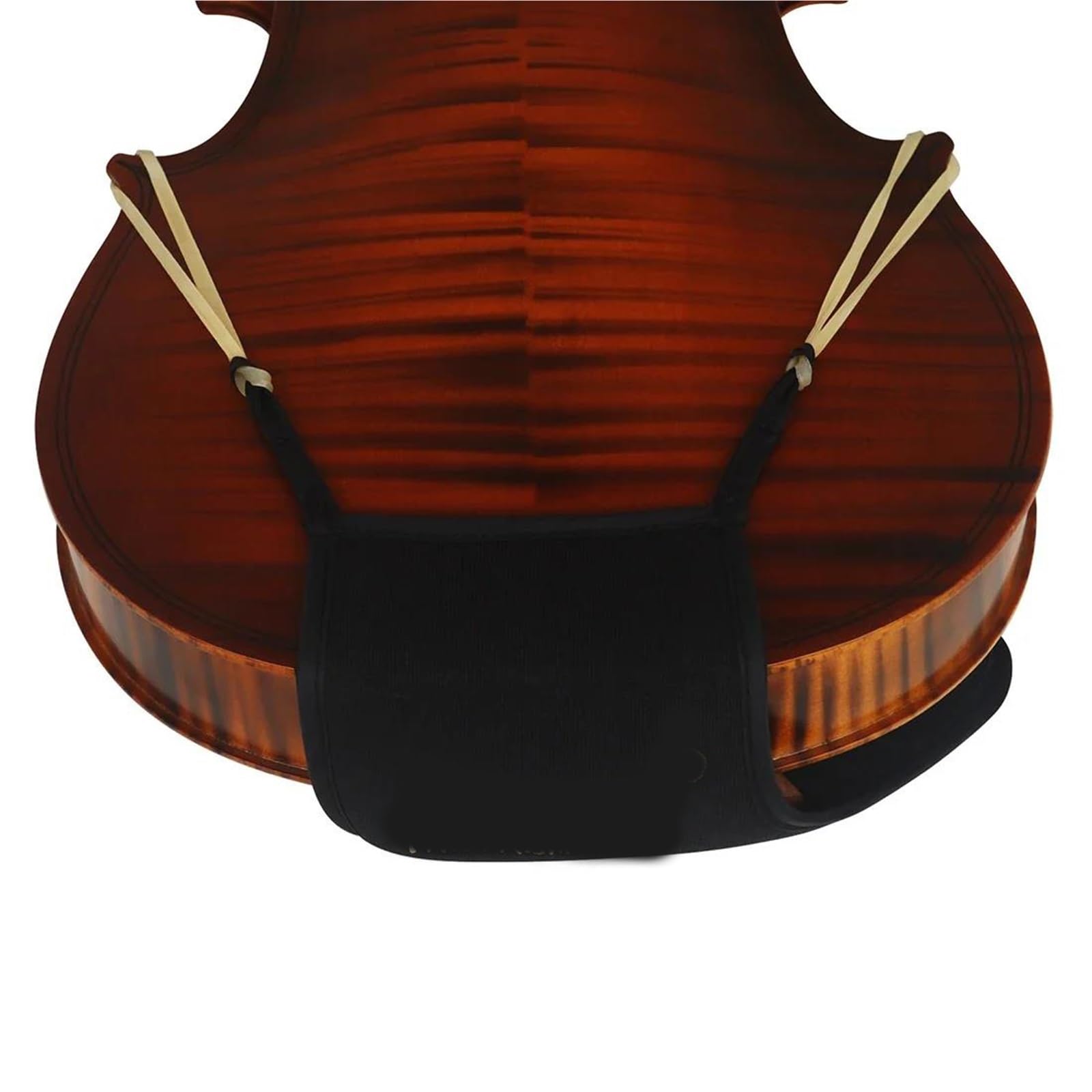 Accesorios Profesionales Violin Apoyahombros Para Violín Accesorio Para Instrumento Negro(1/16)
