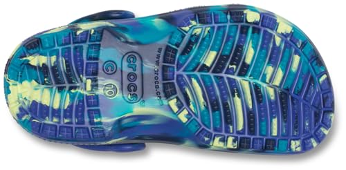 Image of Crocs Unisex-Child Classic Watercolor Marbled Clog