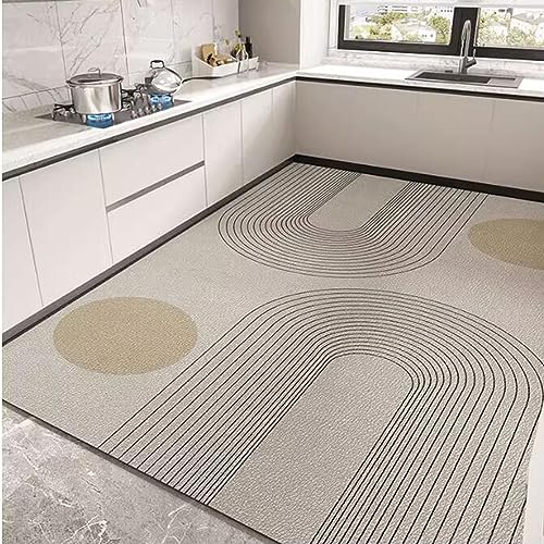 Tapis de sol imperméable et antidérapant grand format pour évier de cuisine 160x200