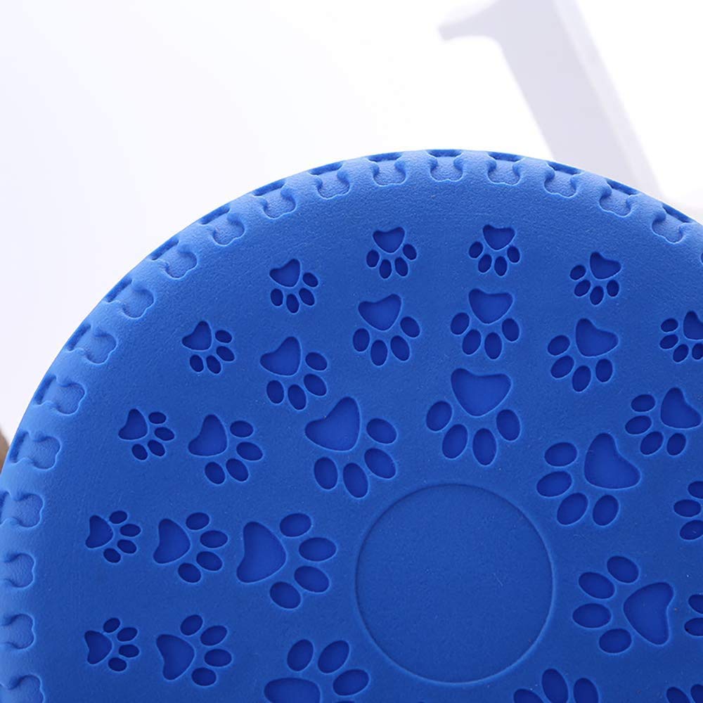 CLQ Juguete De Goma Frisbee para Perros Juguete De Entrenamiento De Frisbee para Perros De 9 Pulgadas, Adecuado para Perros Grandes 3 Frisbees