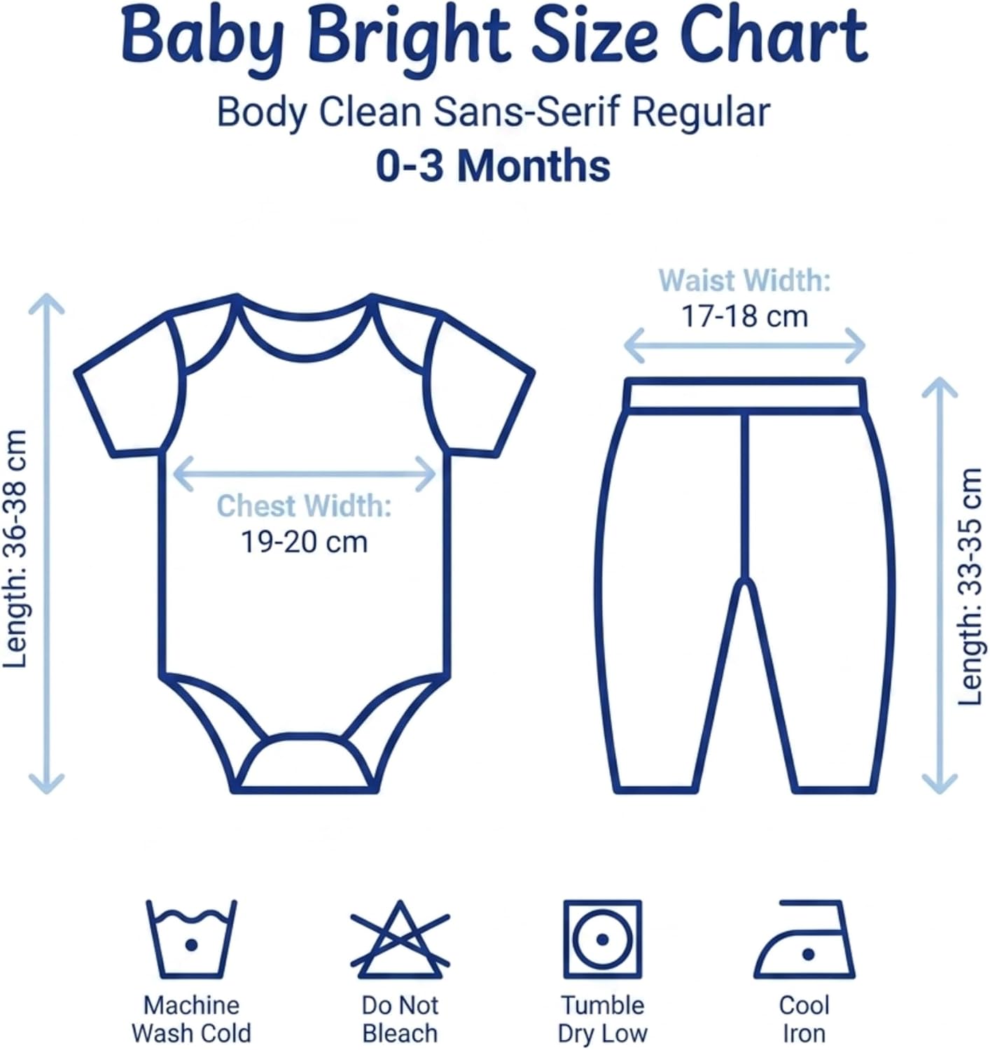 Baby Bright 8 Piece Layette Set for Baby Boys | Made of Soft Cotton for 0-3 Months, Blue Whale