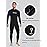 Lemorecn Wetsuits Jumpsuit Neoprene 3/2mm Full Body Diving Suit(3031,XL)