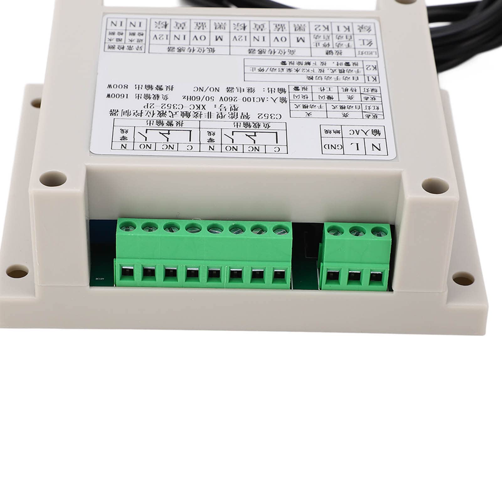 Controlador de Nivel de Líquido sin Contacto, Sensor de Nivel de Agua Automático Ajustable AC100-260V