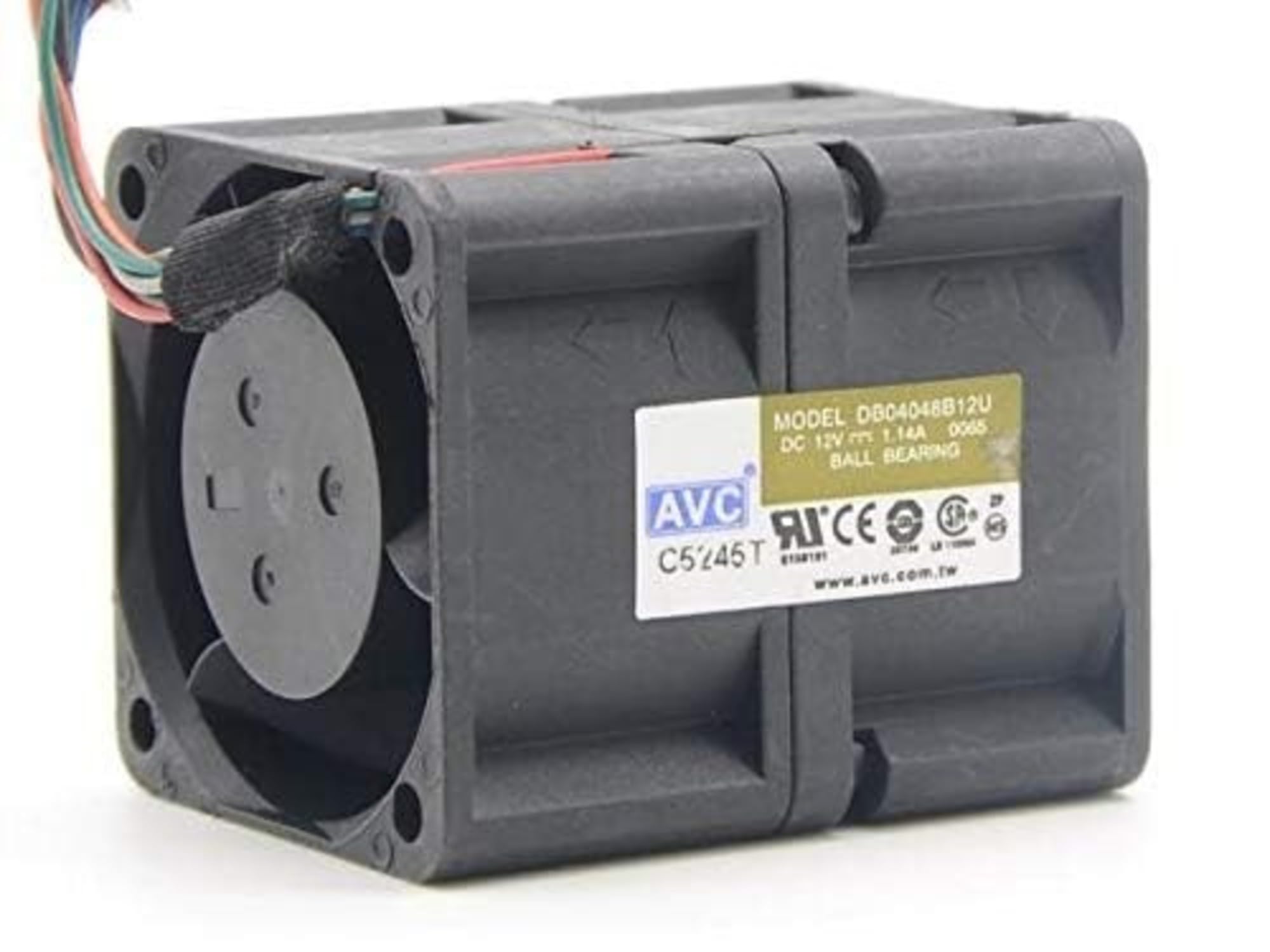 Lighting Hub AVC DB04048B12U Ball Bearing DC 12V -1.14A Dual-Motor High Speed Violence Fan 40 * 40 * 48mm 8-Wire-image-48