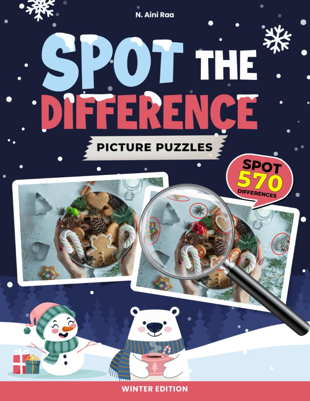 Spot the Difference: Picture Puzzles: Winter Edition