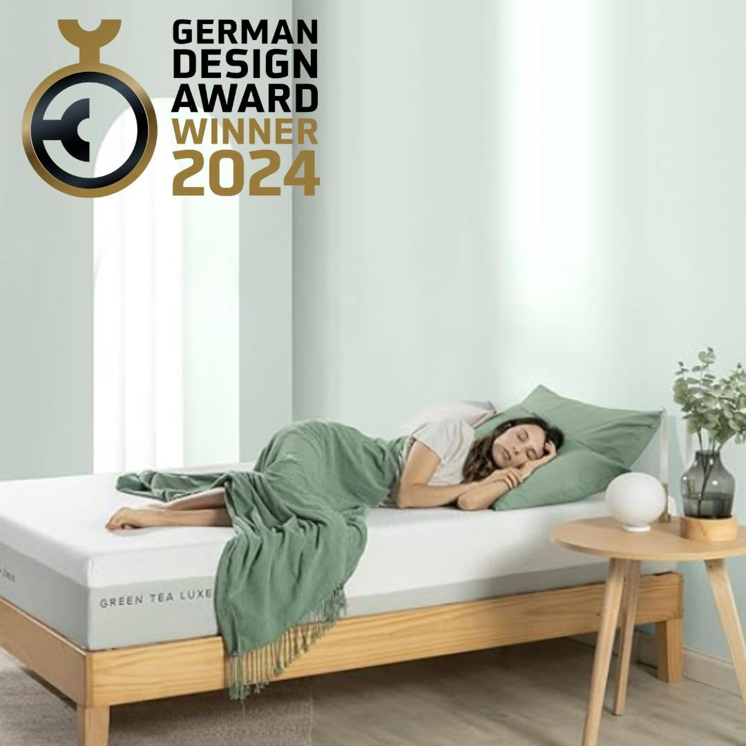 Zinus Matras, 100 x 200 cm, hardheidsgraad H2-H3, hoogte 25,5 cm, Öko-Tex gecertificeerd, ultra cool gel matras van traagschuim Zinus Matras, 100 x 200 cm, hardheidsgraad H2-H3, hoogte 25,5 cm, Öko-Tex gecertificeerd, ultra cool gel matras van traagschuim