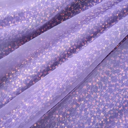 Miipat Toddler Girls Bubble Dress Sparkly Sequin Tulle Party Dress Sleeveless Kids Puffy Princess Dresses4