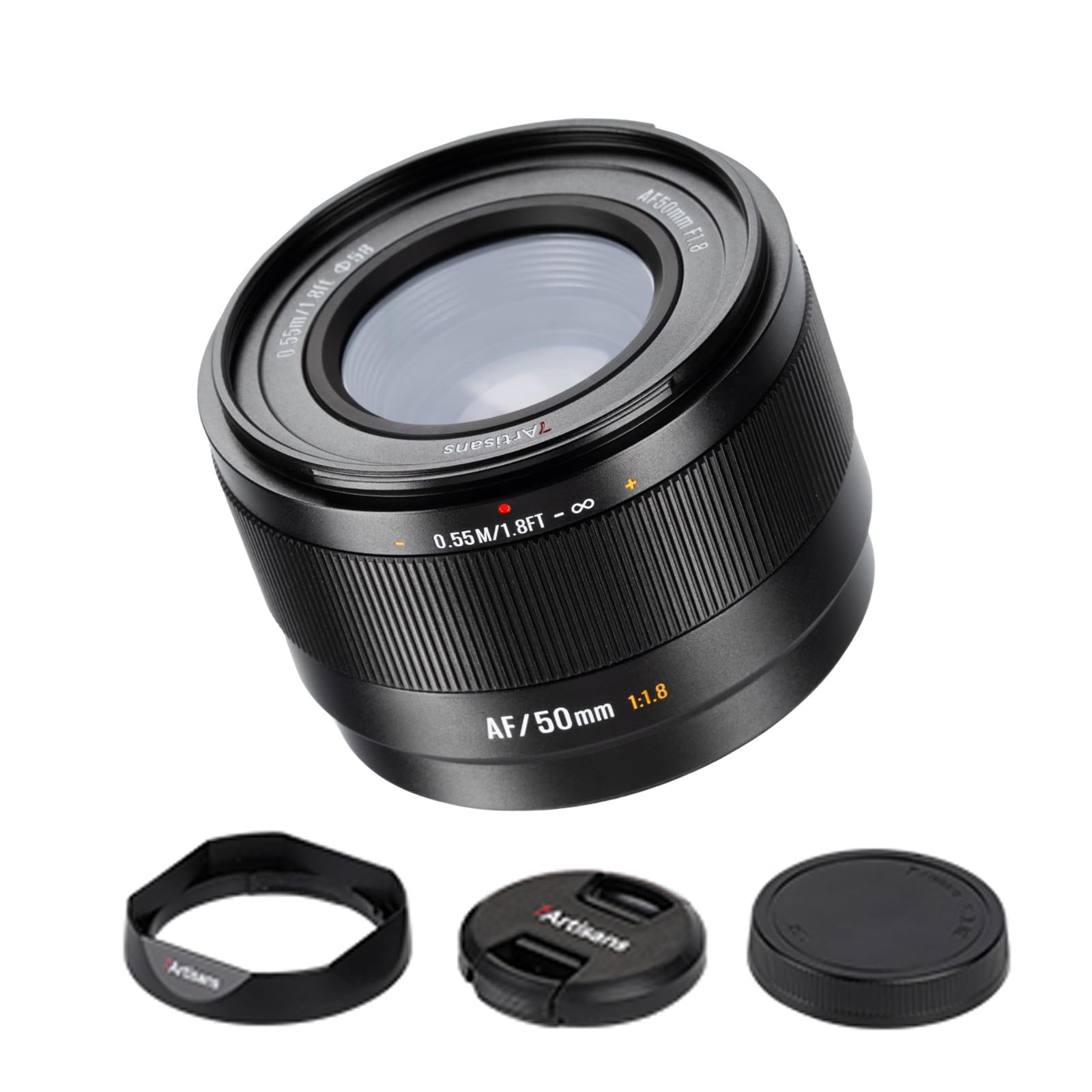 Amazon.co.jp: 7Artisans AF 50mm F1.8カメラ レンズ Xマウント APS-C