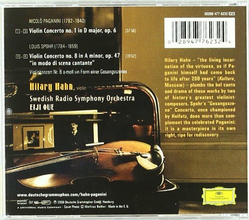 Miniatura 2 de Paganini Violin Concerto No. 1 Spohr Violin Concerto No. 8