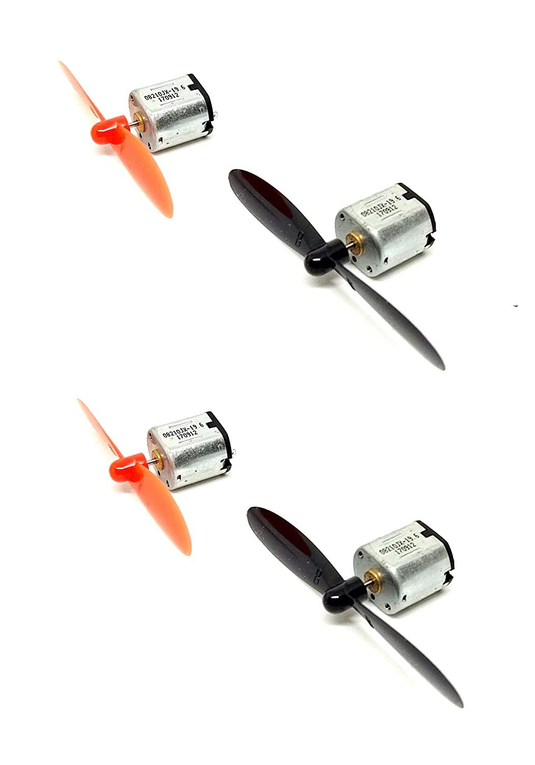 Shomex® 4pcs N10 3.7V Mini DC Motor 10x12x10mm 16000 RPM with 4Pcs 55m Propeller for Helicopter Drones Toy Car (B08R2RLHSZ) Amazon Price History, Amazon Price Tracker