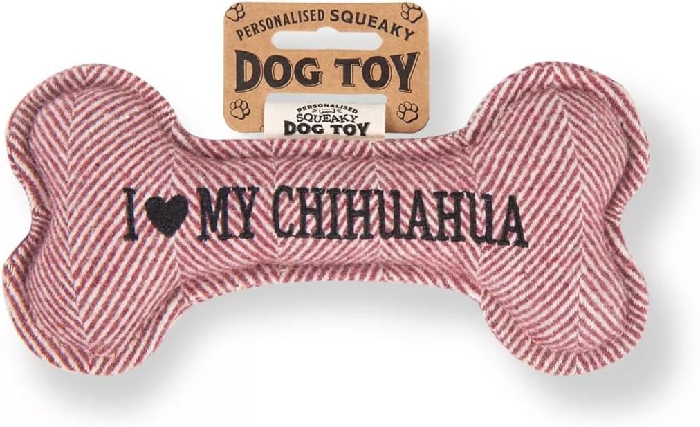 History & Heraldry Squeaky Bone Toy I ? my Chihuahua