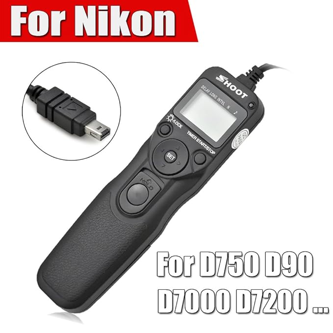 Viltrox Nikon D90 Time Lapse Viltrox Intervalometer Timer Remote