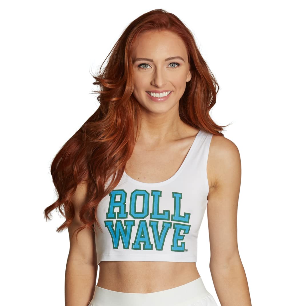 Lojobands Women's College Gameday Outfit Tank Top Tailgate Crop Top One Size Fits Most
