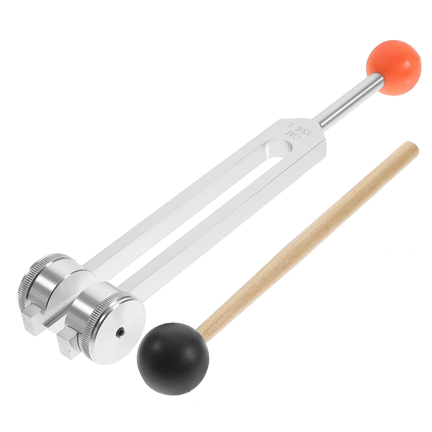 GOOHOCHY Tuning Fork Healing Musical Instrument Aluminum Alloy Tuner for Nerve Sensory Yoga Chakra Meditation Tool Random