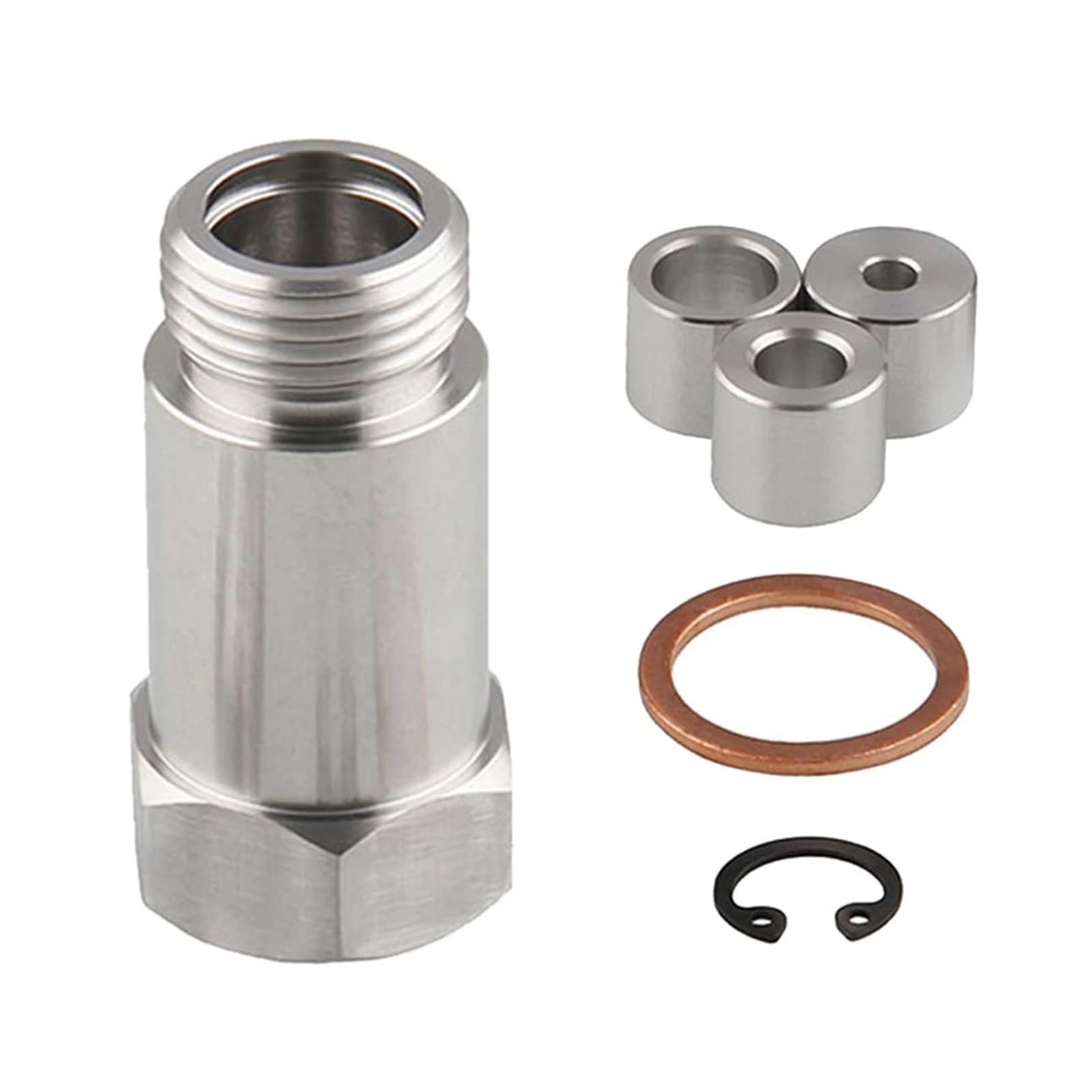 Sensor oxígeno lambda Kit adaptador de espaciadores de Sensor de oxígeno O2 de escape de coche, rosca Universal M18 X 1,5 Lambda Sonda