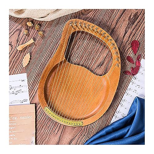 Harpe lyre 16 cordes idéale pour s'initier à la musique chez soi