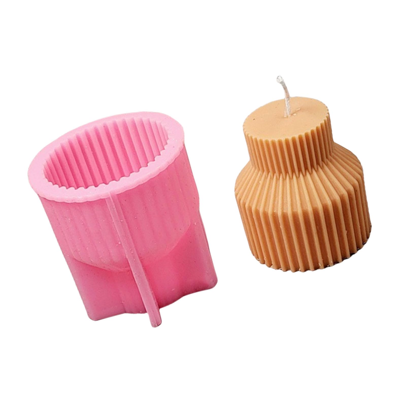 Nucelit Geometric Striped Silicone Molds Striped Silicone Molds Easy Demolding for Epoxy Resin Soap Making
