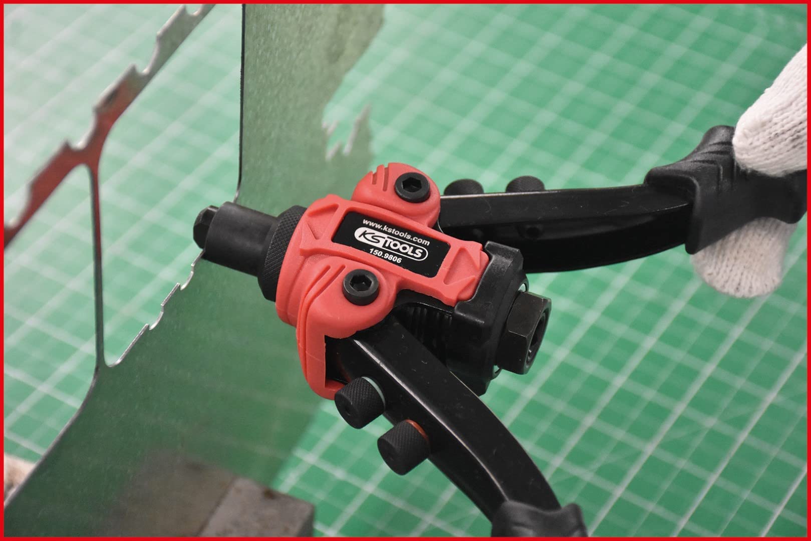 KS Tools Serie di rivettatrici 3 in 1 15 pz