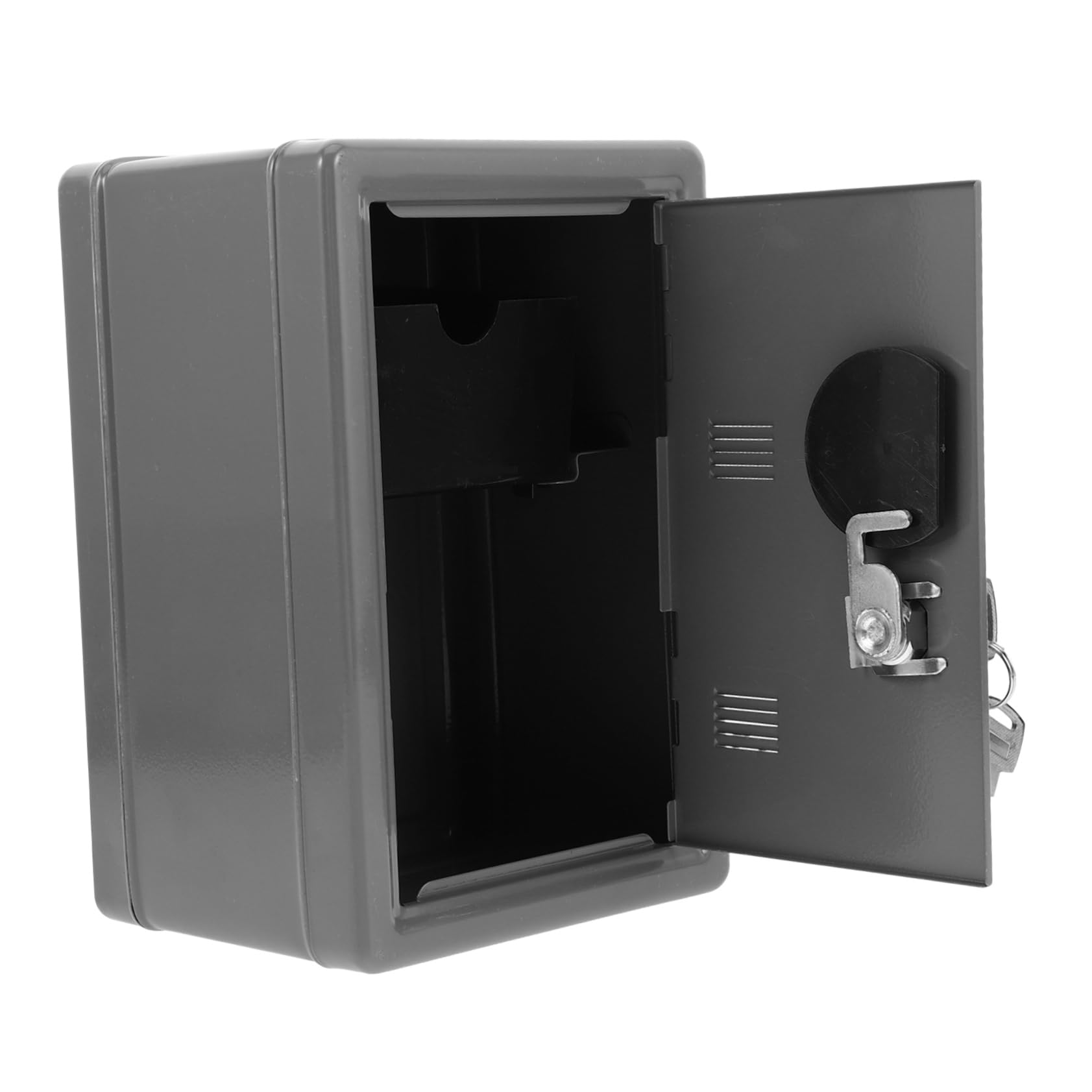 NULYLU Mini Sicherheitsbox Mit Schloss Robuste Spardose Für ünzbox Mit