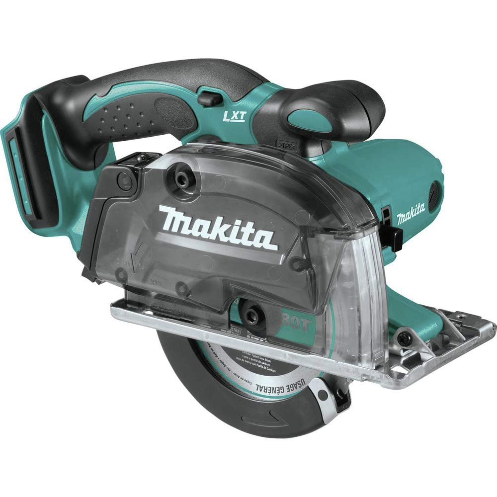 Makita XSC03Z 18V LXT Sega da taglio per metalli senza fili agli ioni di litio da 18 V, con freno elettrico e collettore di trucioli, solo strumento