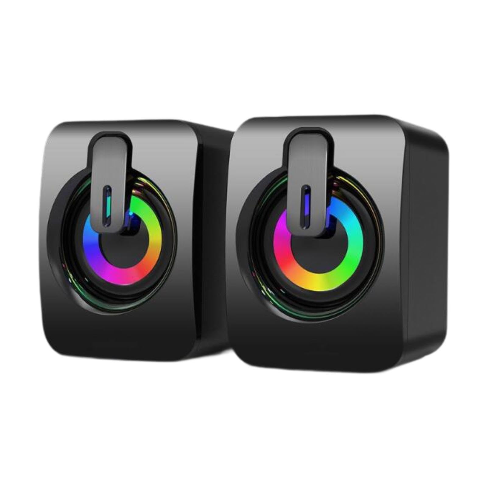 Enakshi 2X USB Mini Speaker 2.0 Channel Small Computer Speaker for PC Desktop Office| Portable Audio & Headphones | iPod, Audio Player Accessories | Audio Docks & Mini Speakers|-image-39