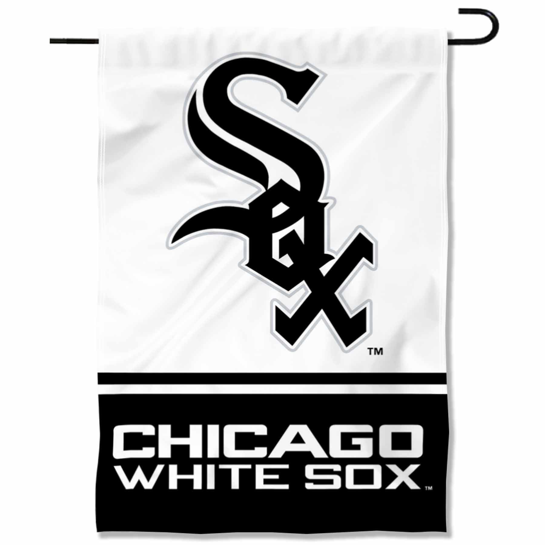 White Sox Double Sided Garden Flag : Sports & Outdoors