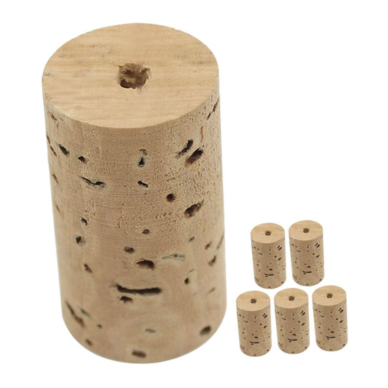 GOOHOCHY 2sets Flute Cork Replacement Oversized Cork Rounds for Flute Headjoint 6pcs*2