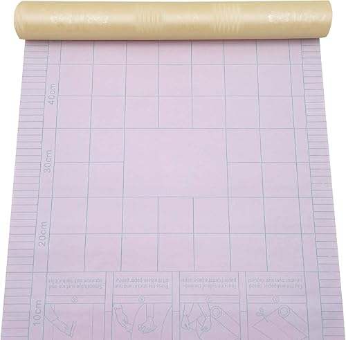 Miniatura 4 de Y - Revestimiento autoadhesivo de papel con diseño de flores amarillas para cajón, para el hogar, escuela, estudio, escritorio de 17.7 pulgadas por