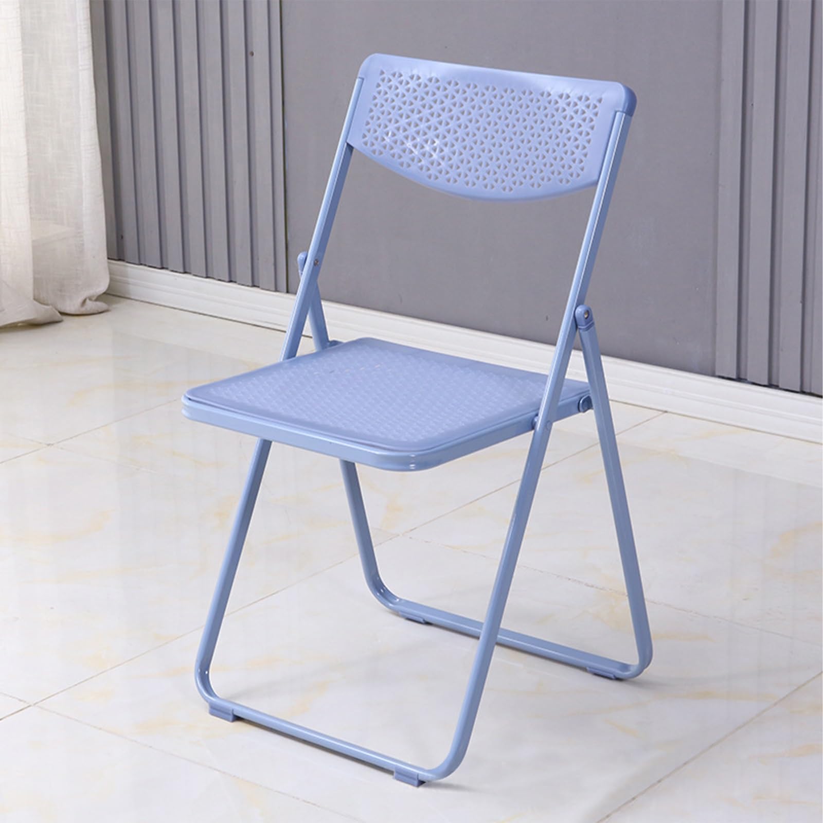 Chaises pliantes légères portables plastique pour bureau et réunions