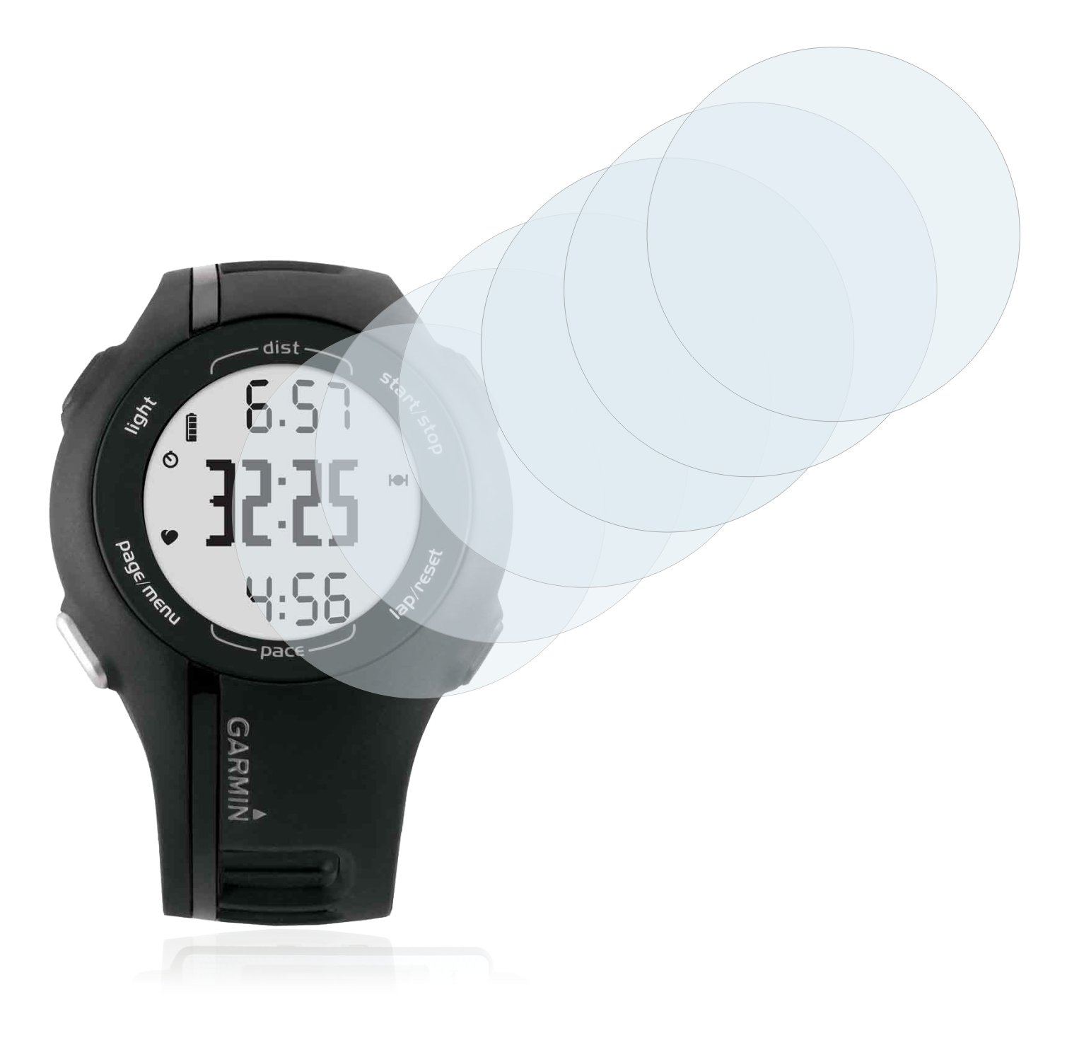 6 Films De Protection Écran Pour Garmin Forerunner 230 - Ultra Transparents, Anti-Rayures