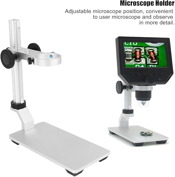 Universal USB Digital Microscope Holder Adjustable Desktop Lift Bracket Stand