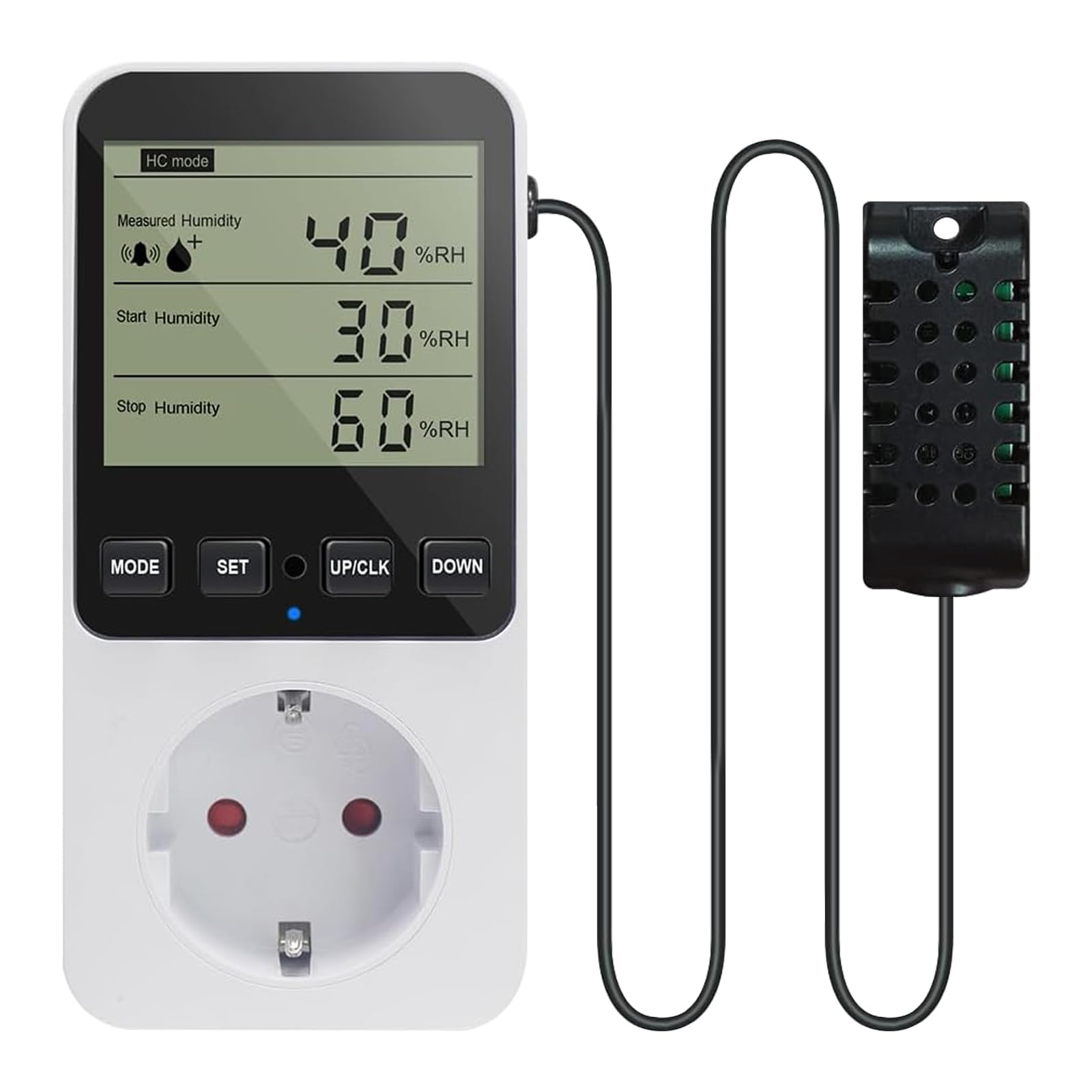 DM2023 LED presa per Controller di umidà digale AC110-220V regolatore di umidà presa di controllo intelligente dell'umidà  1420
