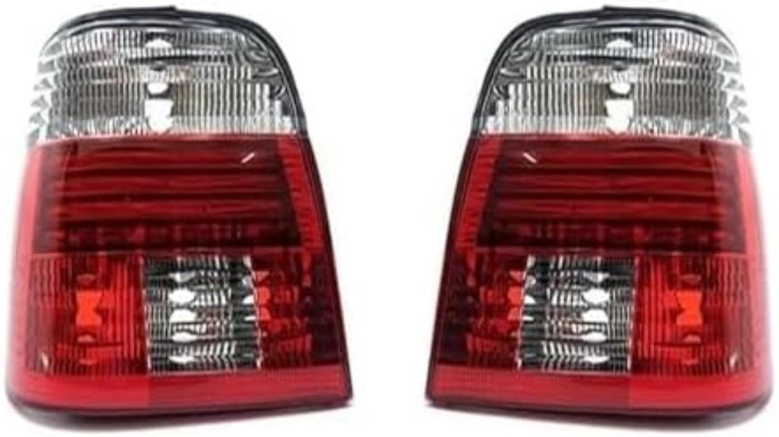 Dla BMW 5, dla serii E39 1998-2003 światło tylne samochodu tylny zderzak hamulec serwisowy kierunkowskaz światło cofania montaż Lampka sygnalizacyjna w lusterku bocznym (Red White Right)