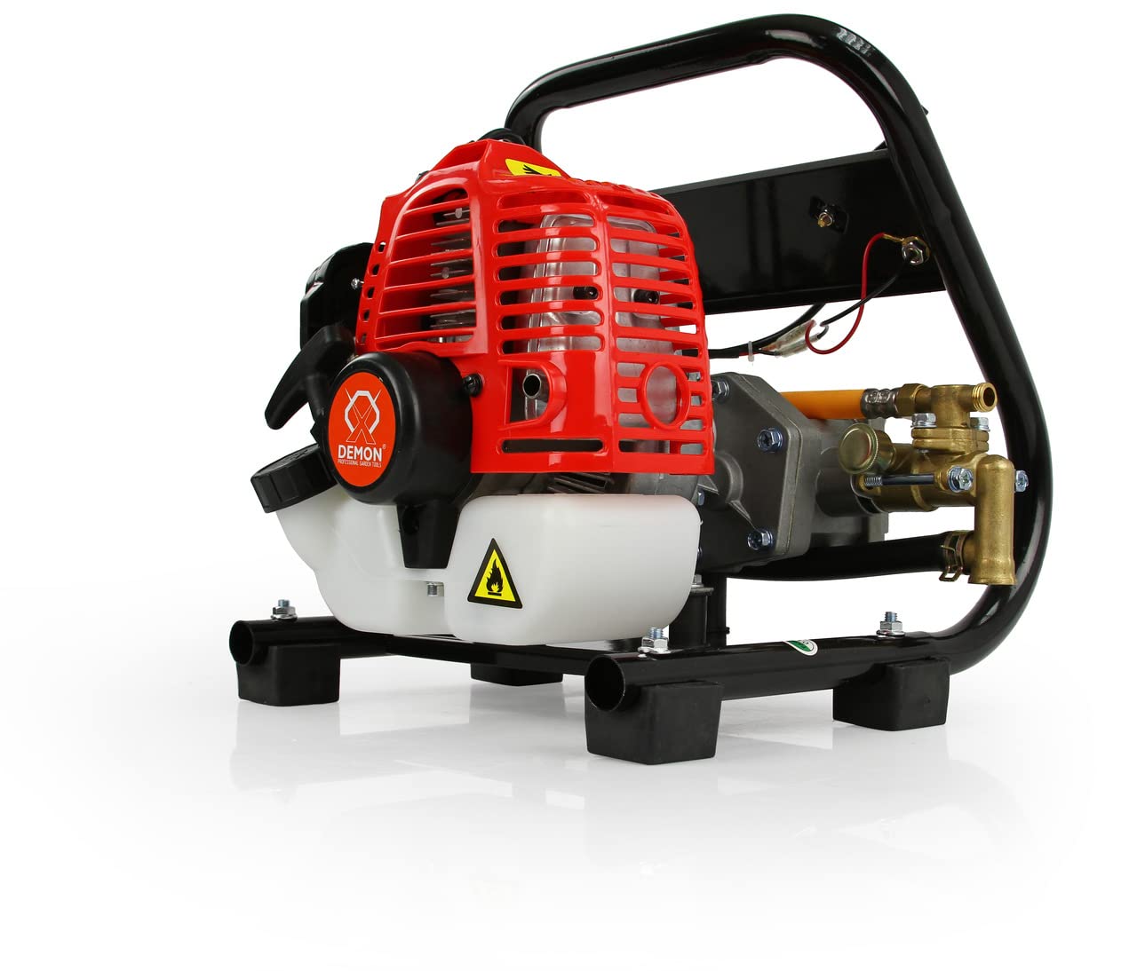 Atomizzatore Irroratore Nebulizzatore a Scoppio | Motore a 2 Tempi | 25 bar | 12 L/min | Tubo Lancia 10 m | Pompa Motopompa Diserbo