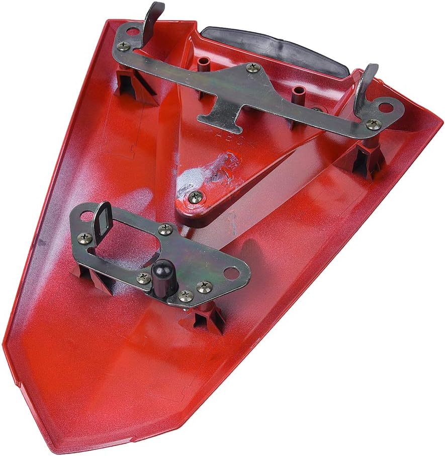 BLUE RIDER Seat Cowl for MT03 YZF R3 R25 Rear Passenger Hard Seat Cover MT 03 R25 R3 Parts 2013 2014 2015 2016 2017 2018 2019 2020 (Black)