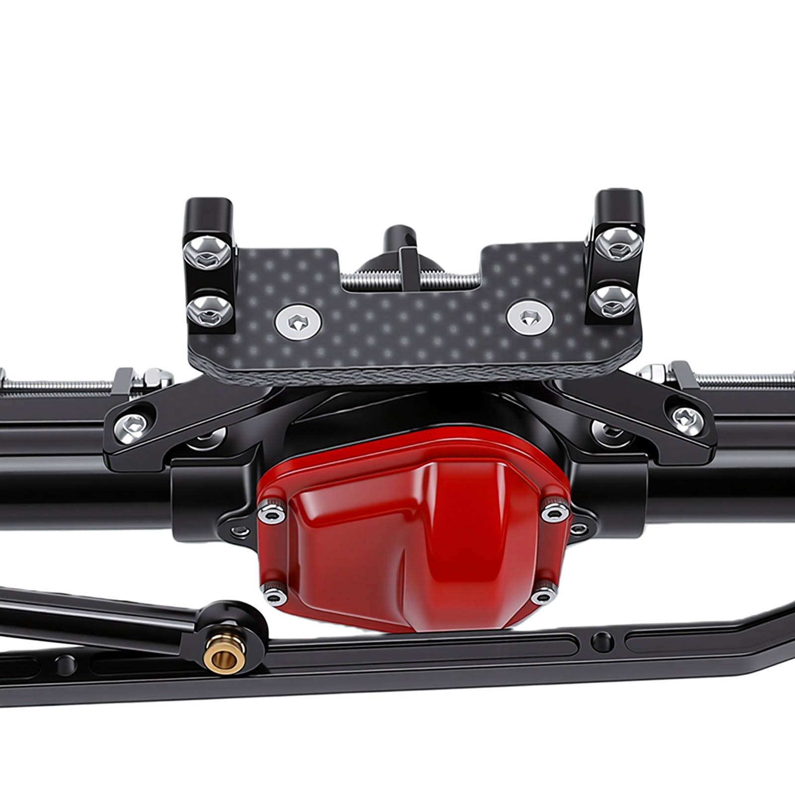 Annadue Eje Delantero Compatible con Axial SCX10 1/10 RC Crawler, Piñón