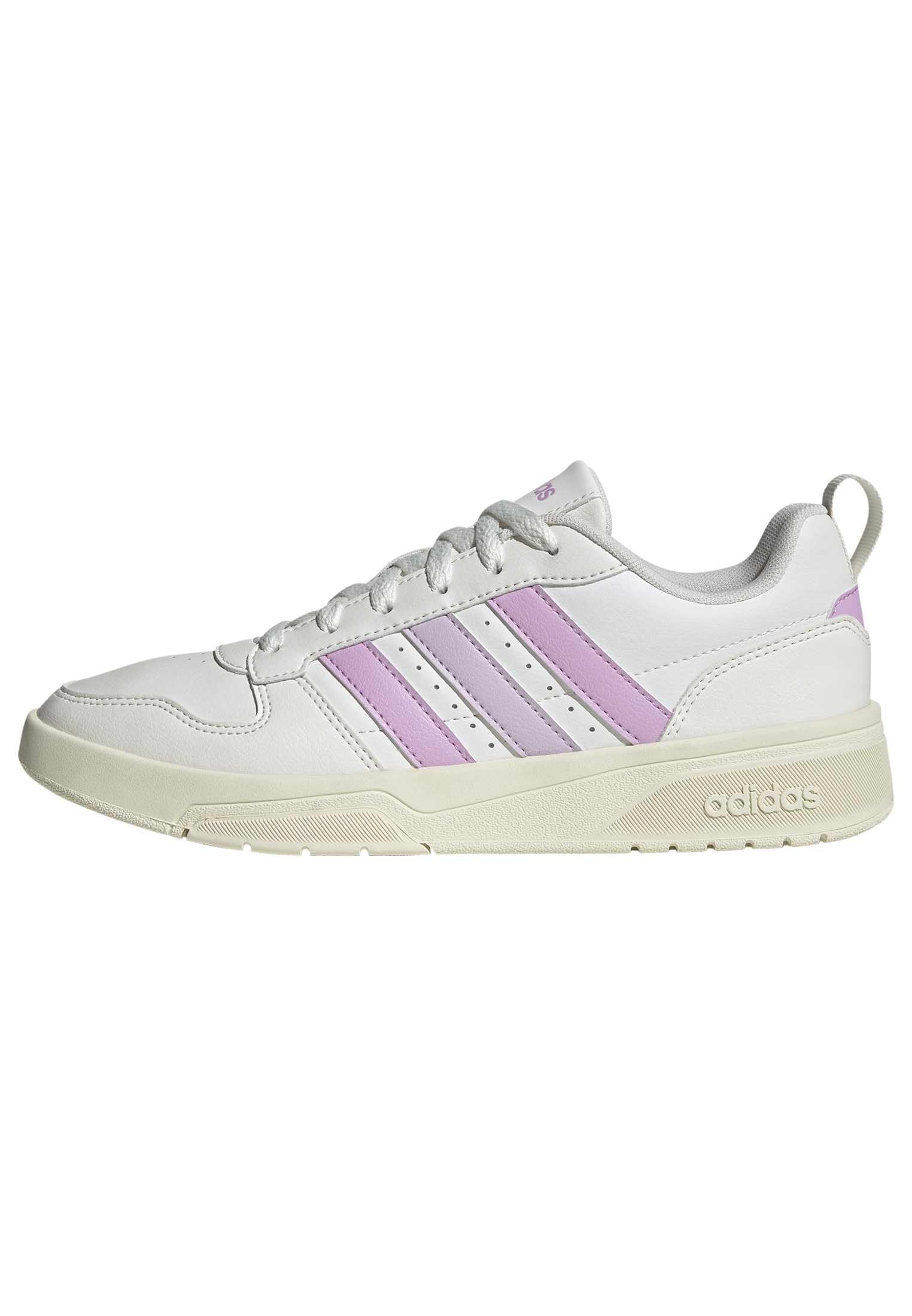 adidas Women's Courtwave Shoes, core White/Bliss Lilac/ice Lavender, 4 UK