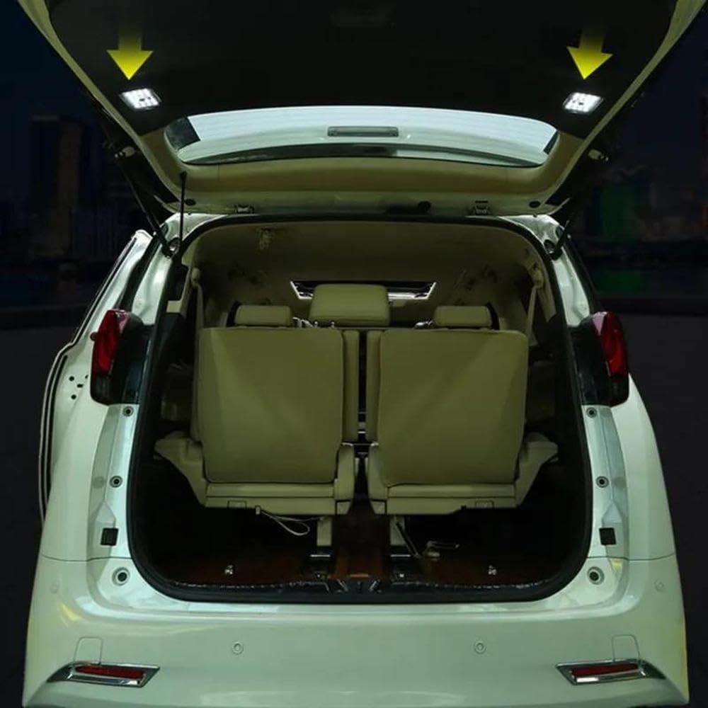 Luz De Maletero Y Luz Trasera Central Para Toyota Alphard Vellfire Serie 30 2015-2021 Modificación Interior