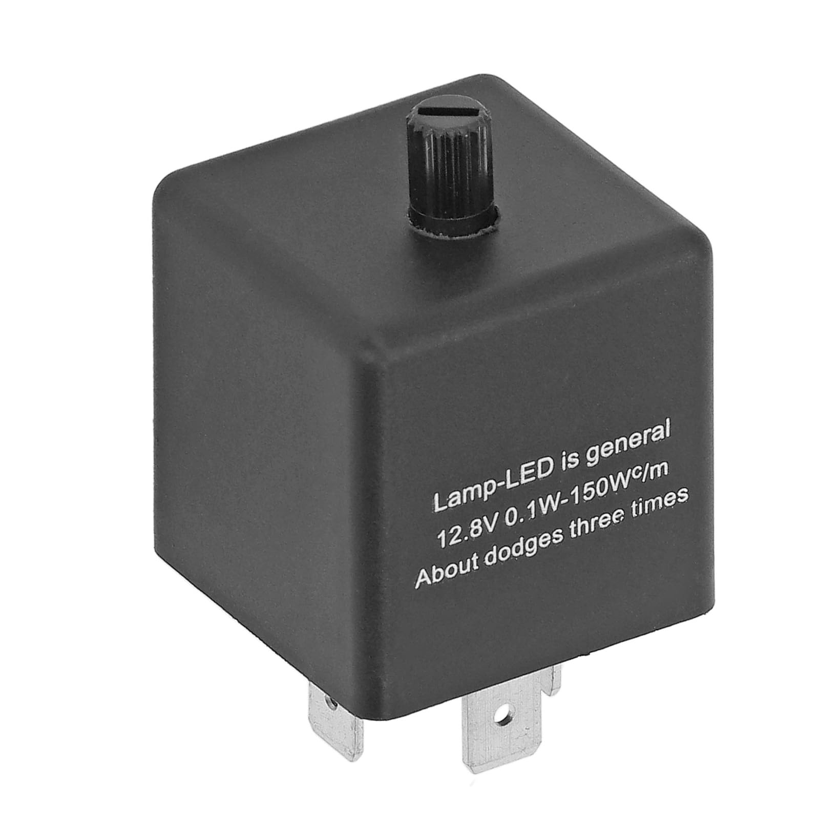 Przekaźnik migający LED do samochodu 3 Pin DC12V 10a regulowana częstotliwość migania moduł wodoodporny ABS Fix dla żarówek LED wskaźniki kierunku dla samochodów motocykl
