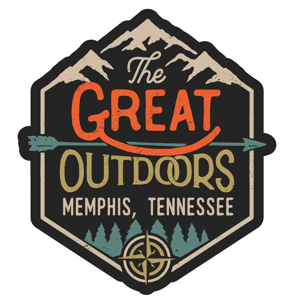 Memphis Tennessee The Great Outdoors Design 2-Inch Fridge Magnet