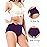 Molasus Incontinence Underwear for Women High Absorbency Period Leakproof Cotton Underwear Heavy Flow Menstrual Protective Panties Bladder Control Briefs 3 Pack,Multicolor,Small