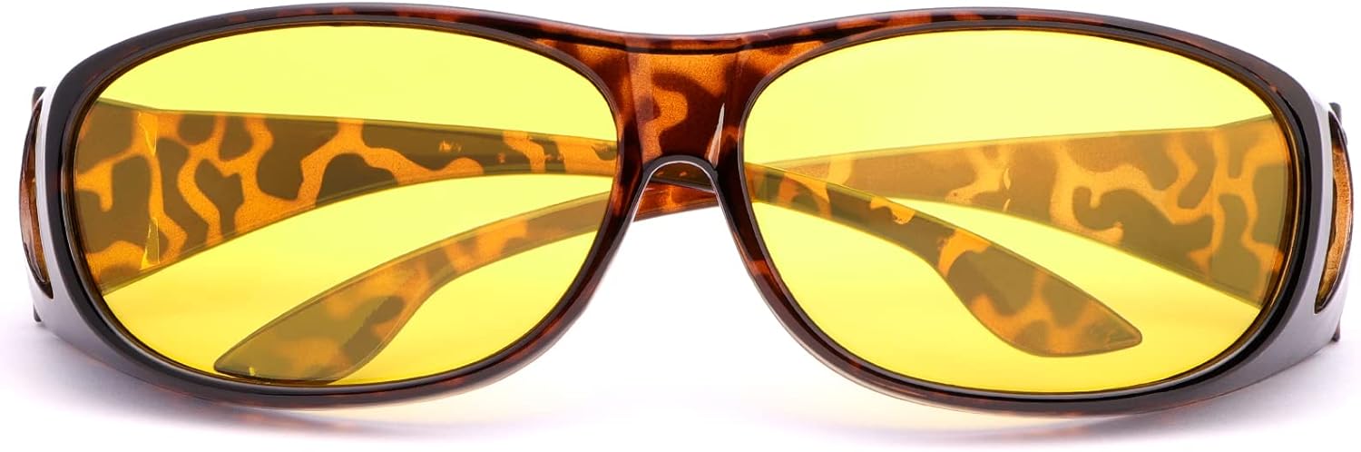 Vepiant Gafas de visión nocturna para hombres y mujeres gafas de sol polarizadas para conducir ajuste envolvente antirreflejos Vepiant Gafas de visión nocturna para hombres y mujeres gafas de sol polarizadas para conducir ajuste envolvente antirreflejos