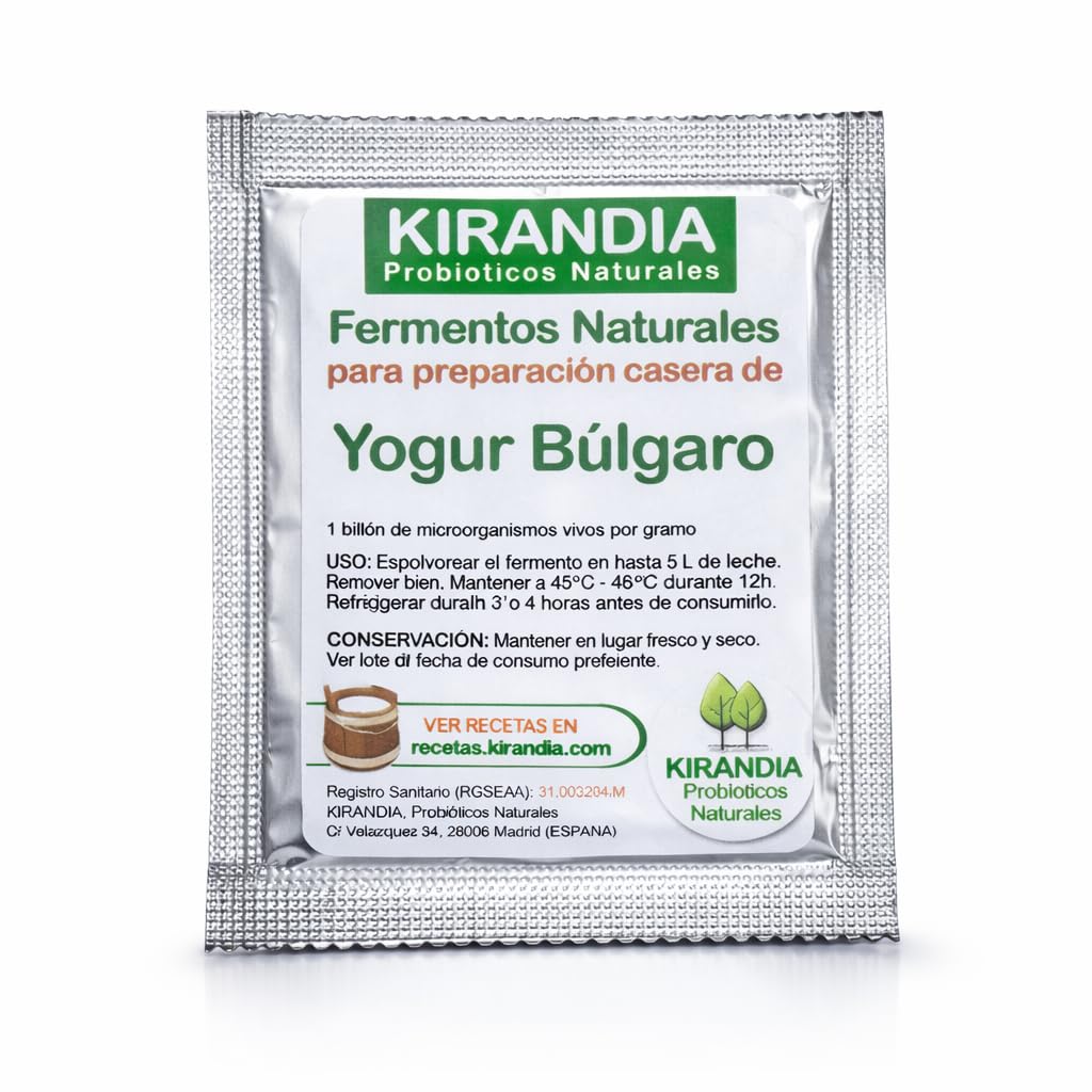 Especiales para fermentación en horno convencional. Sin yogurtera | YOGUR BÚLGARO ORIGINAL